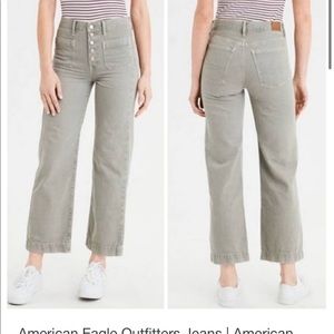 American eagle wide leg jeans